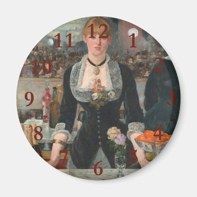 Imán Bar en el Folies-Bergère Edouard Manet (Frente)