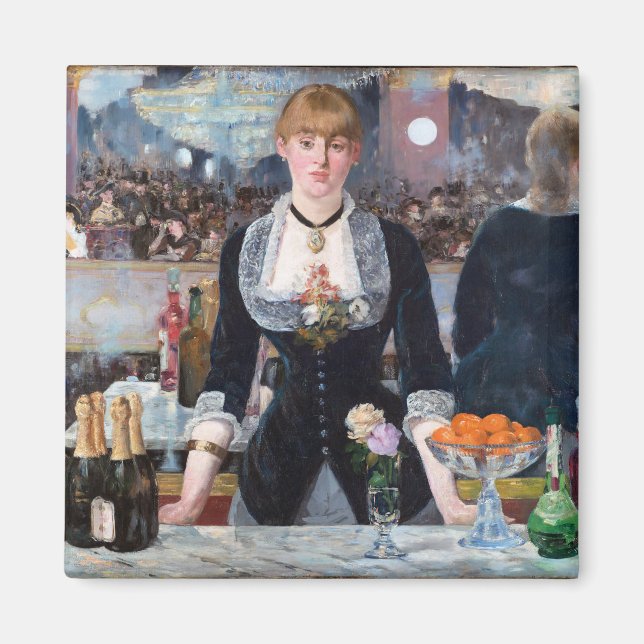 Imán Bar en el Folies-Bergere, Manet (Frente)