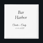 Imán Bar Harbour soltería boda de novias<br><div class="desc">Diseño</div>