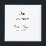 Imán Bar Harbour soltería boda de novias<br><div class="desc">Diseño</div>