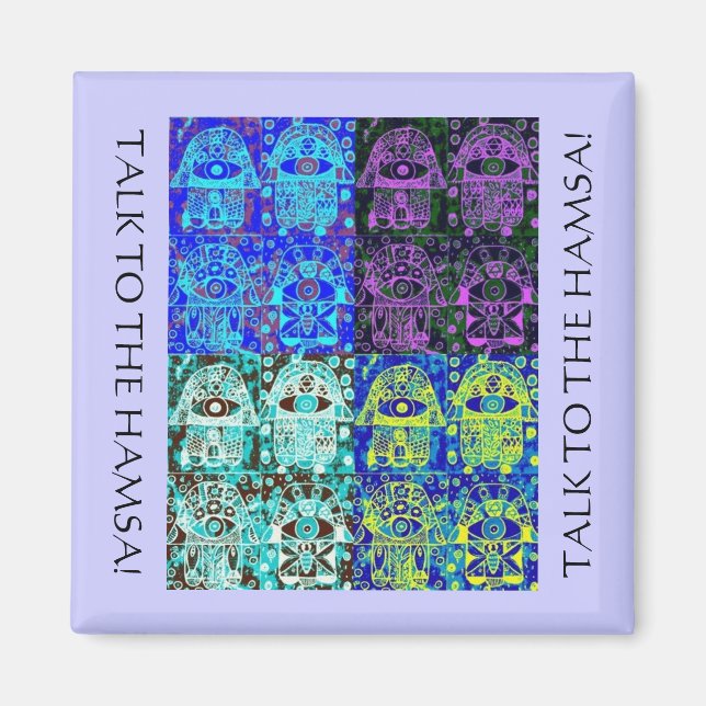 Imán Bar Mitzvah 'Talk Magnet GiveAway' (Frente)