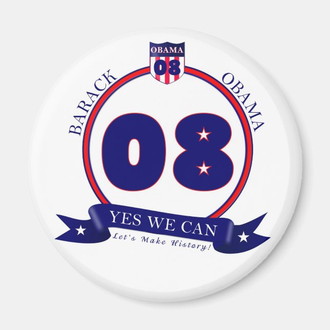 Imán Barack Obama Magnet (Frente)