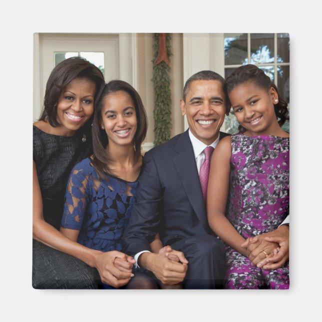 Imán Barack Obama y su familia (Frente)