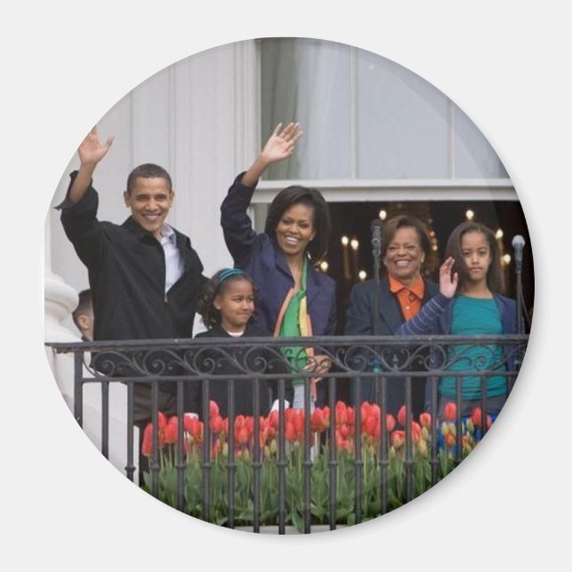 Imán Barack Obama y su familia (Frente)