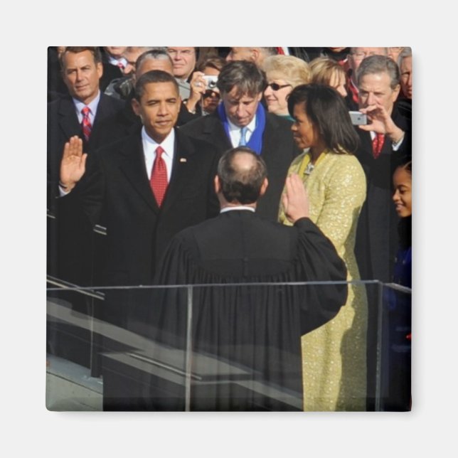 Imán Barack Obama y su familia (Frente)