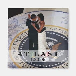 Imán Barack y Michelle Obama que baila la bola