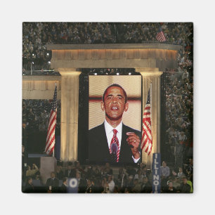 Imán Barak Obama habla en la última noche del