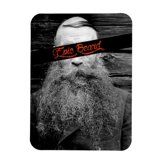 Imán Barba épica (Vertical)