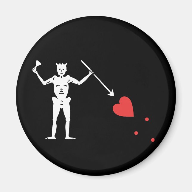 Imán Barba negra (Frente)