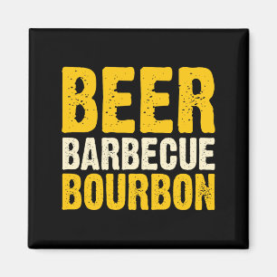 Imán Barbacoa Cerveza Barbecue Patio Parrilla Fiesta