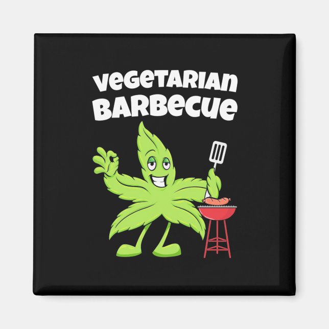 Imán Barbacoa vegetariana (Frente)