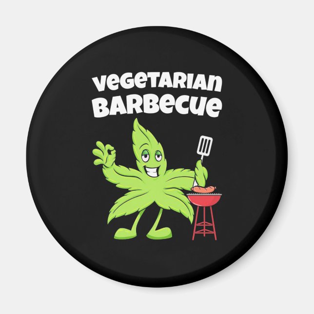 Imán Barbacoa vegetariana (Frente)