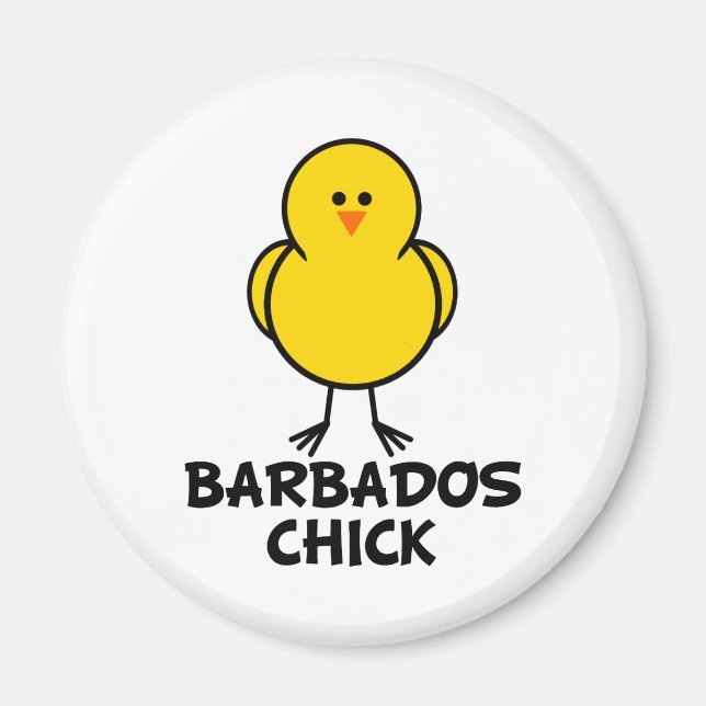 Imán Barbados Chick (Frente)