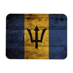 Imán Barbados señalan por medio de una bandera en gran