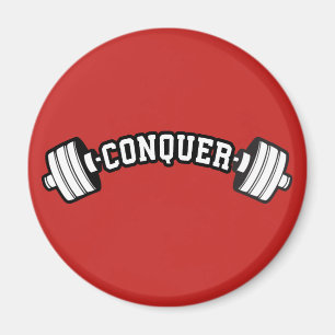 Imán Barbell, CONQUISTA - Gimnasio Inspirador de Halter