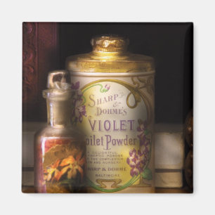 Imán Barbero - Polvo de Aseo Violeta de Sharp & Dohme