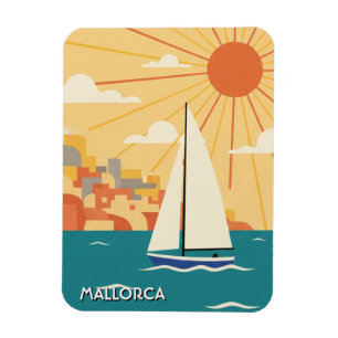 Imán Barca de vela en Mallorca España Viajes
