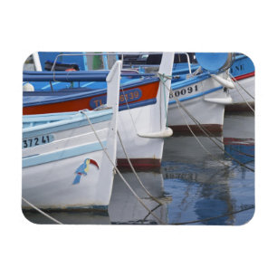 Imán Barcas de pesca típicas de Provenza pintadas en 2