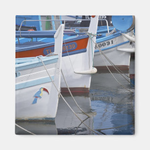 Imán Barcas de pesca típicas de Provenza pintadas en 2