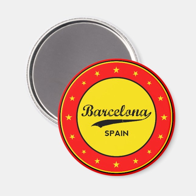 Imán Barcelona (Anverso/Reverso)