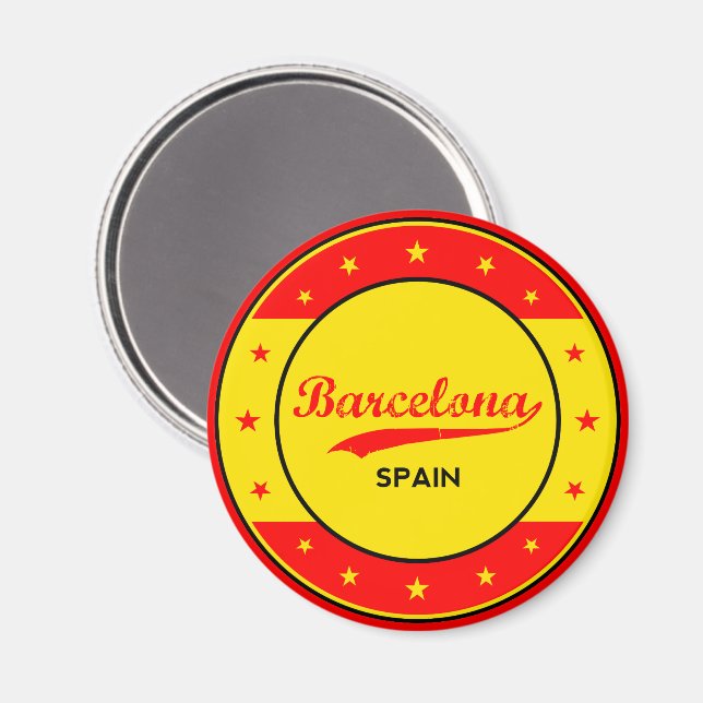 Imán Barcelona (Anverso/Reverso)