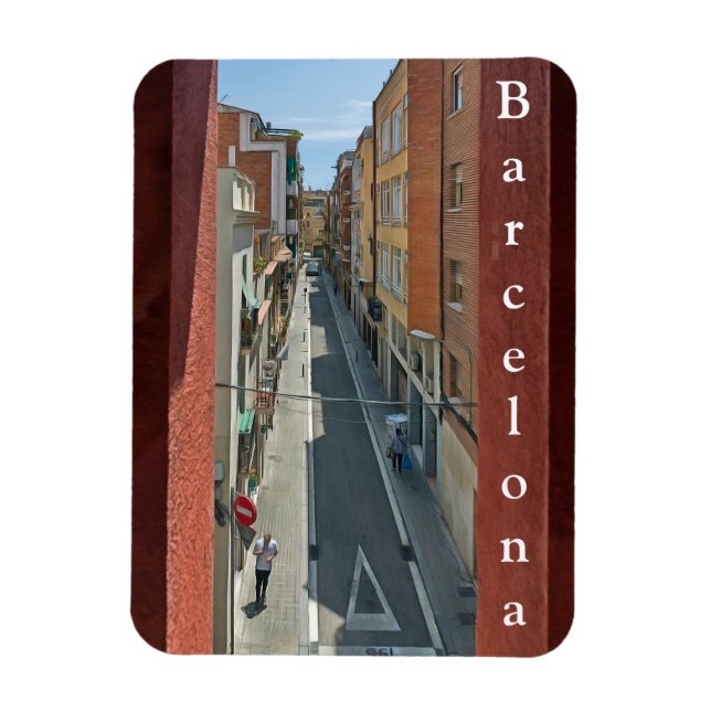 Imán Barcelona. 87. (Vertical)
