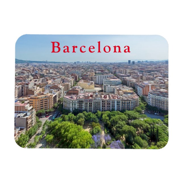 Imán Barcelona. #91. (Horizontal)