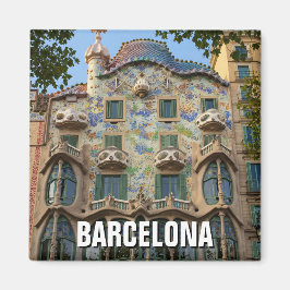 Imán Barcelona Casa Batllo España Viaje