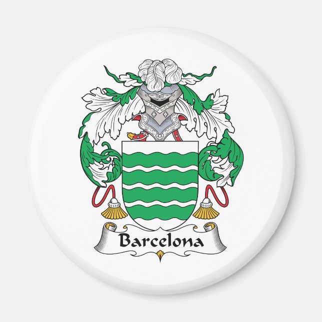 Imán Barcelona Crest familiar (Frente)