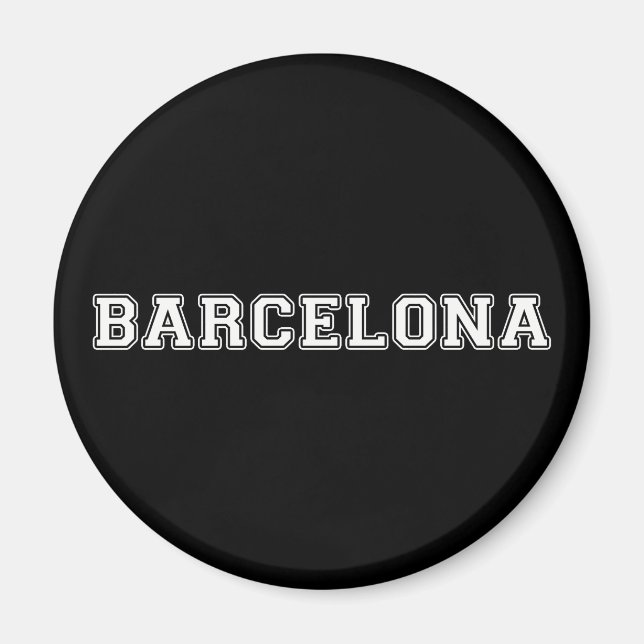 Imán Barcelona España (Frente)