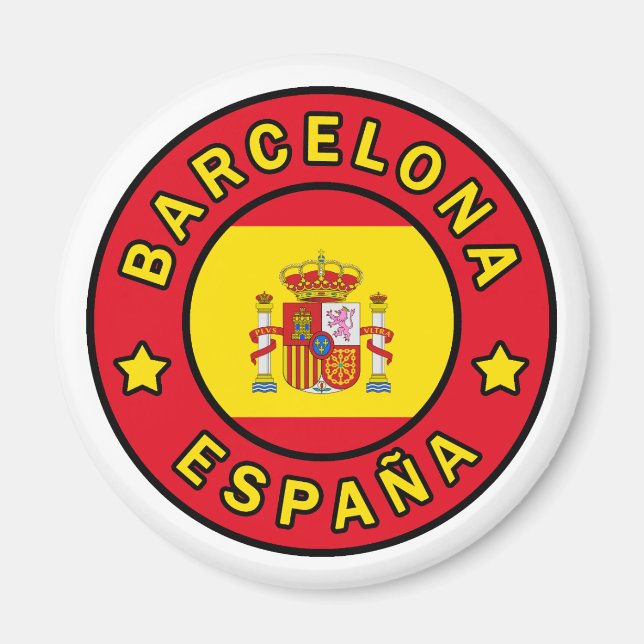 Imán Barcelona España (Frente)