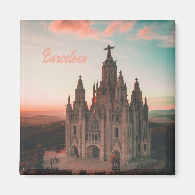 Imán Barcelona España (Frente)