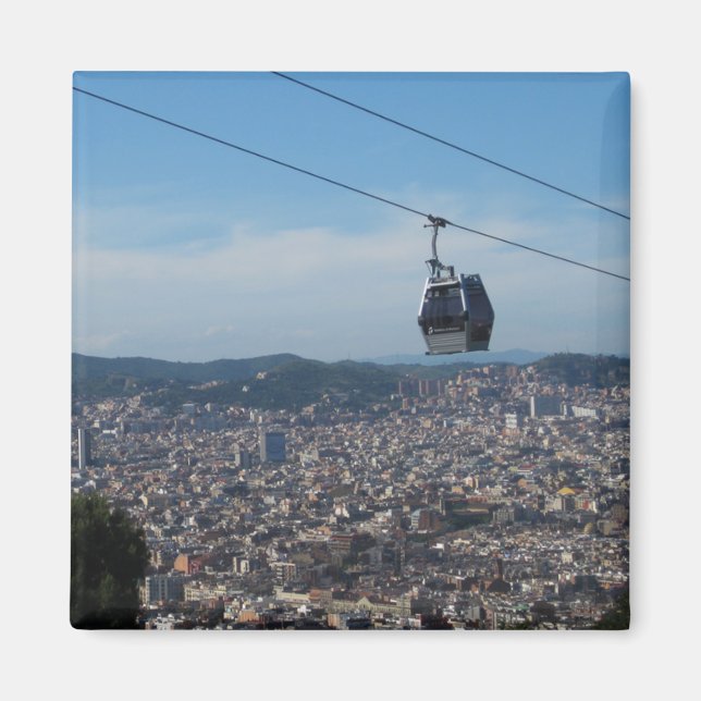 Imán Barcelona Gondola Magnet (Frente)