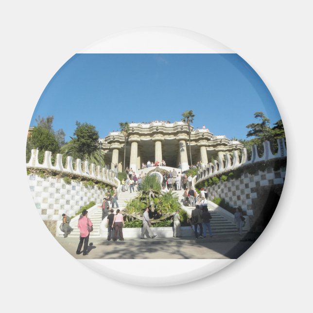 Imán Barcelona—Parc—Guell—[kan.k] (Frente)