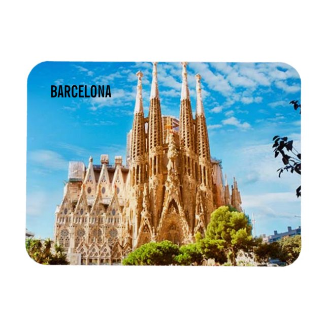 Imán Barcelona Sagrada Família (Horizontal)