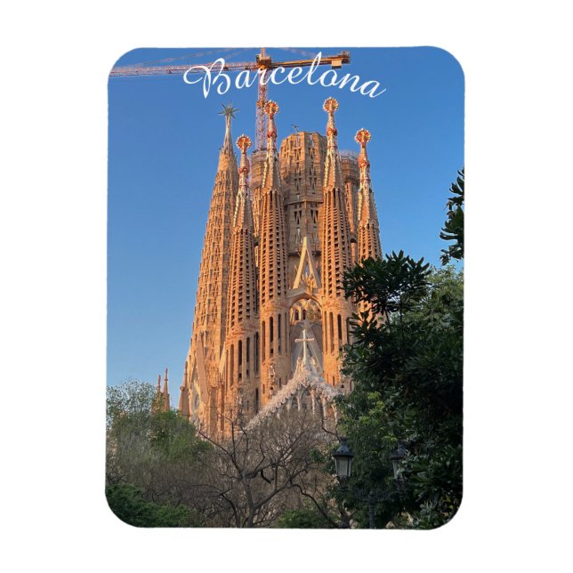 Imán Barcelona - Sagrada Familia (Vertical)