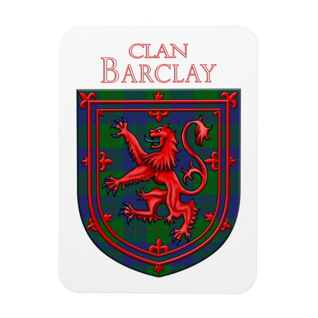 Imán Barclay Hunting Tartan Scottish Plaid (Vertical)