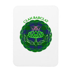 Imán Barclay Scottish Tartan Celtic Thistle