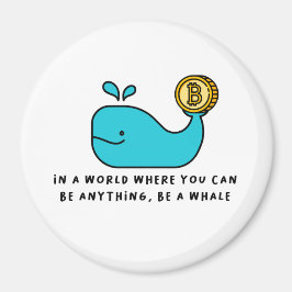 Imán Barco de ballena de Bitcoin