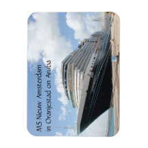 Barco de crucero MS Nieuw Amsterdam en el Caribe d