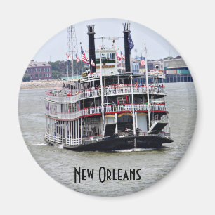 Imán Barco de vapor en el río Misisipi