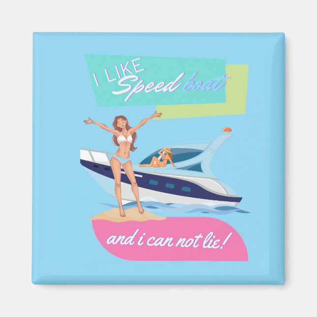 Imán barco de velocidad (Frente)