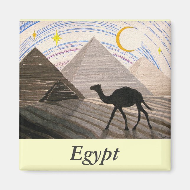 Imán Barco del desierto (Frente)