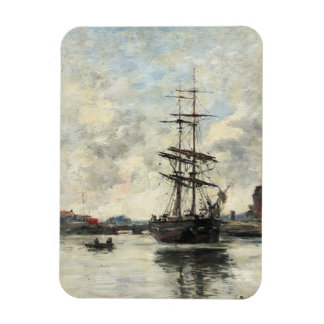 Imán Barco en Touques Eugene Boudin (francés, 1824-189)