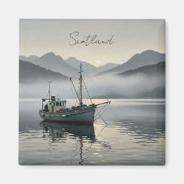 Imán Barco pesquero en Escocia Viaje