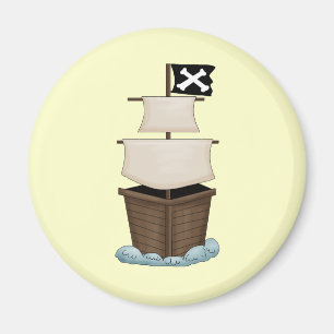 Imán Barco pirata
