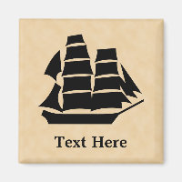 Barco pirata. Barco de vela.