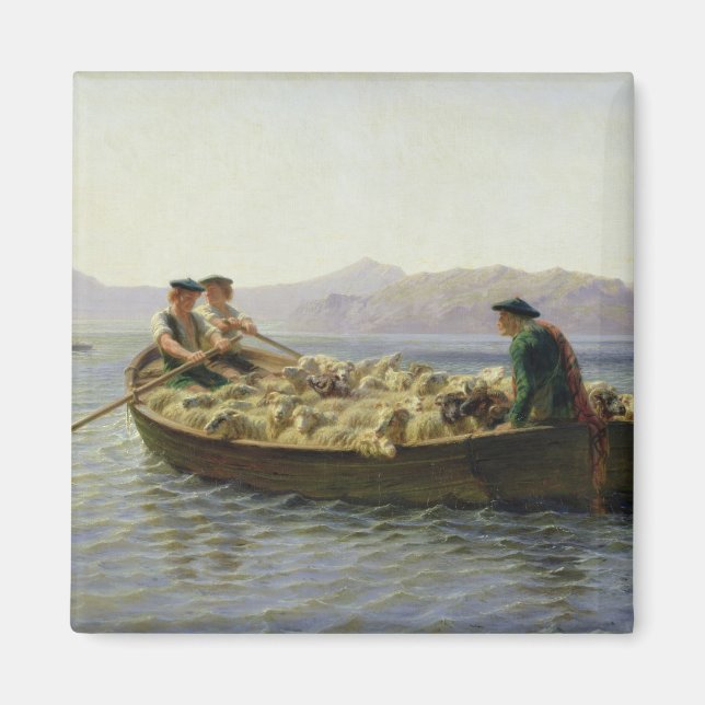 Imán Barco Remo, 1863 (Frente)