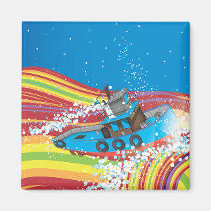 Imán Barco tormentoso