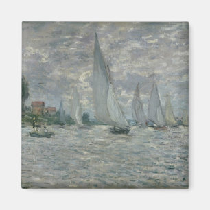 Imán Barcos de Claude Monet el  , o Regatta en